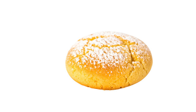 sugar cookie isolated on transparent background
