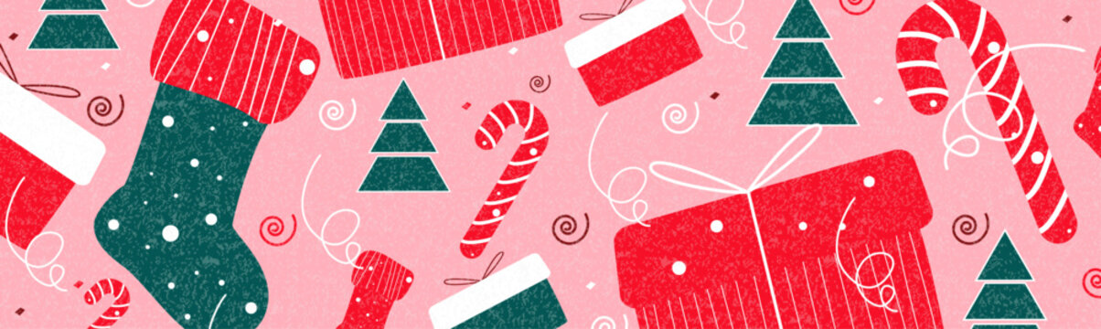 Beautiful Christmas festive background.
