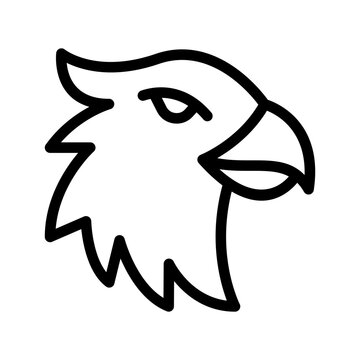 Eagle Icon Vector Symbol Design Illustration