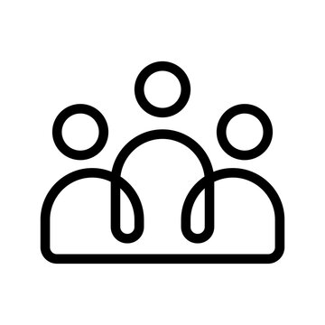 Community Icon Vector Symbol Design Illustration
