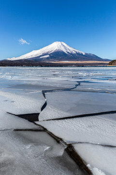 snow covered mountains
