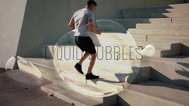 Premium Overlays Liquid Bubble 2 &ndash; Animated Liquid Bubbles, Fluid Blobs and Organic Flowing Overlay Effects for Promos, Reels, Stories, Shorts and Social Media Videos