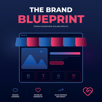 Poster Social Media Set for Finance Education Business Marketing IT