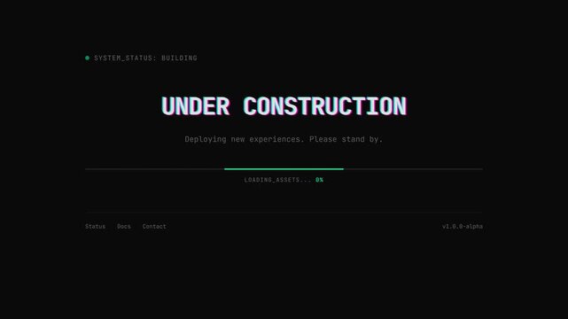 Loadingbar Animation for Under Construction Website Page