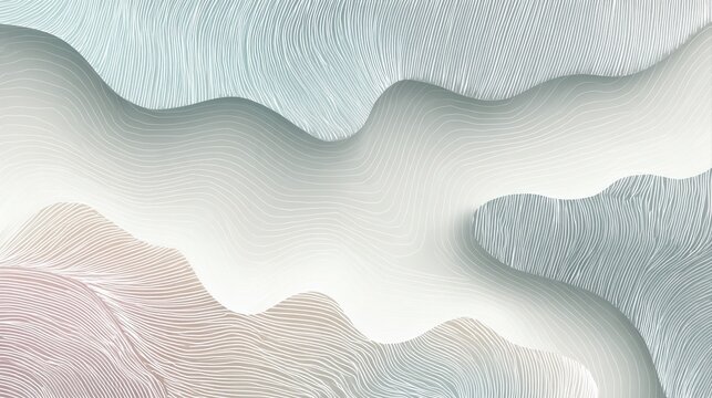 Premium background design with white line pattern (texture) in luxury pastel colour. Abstract horizontal vector template for business banner, formal backdrop, prestigious voucher, luxe invite