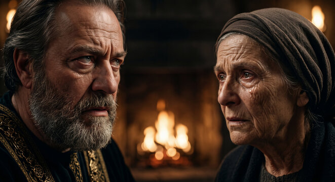 The Persistent Widow Repeatedly Appealing to the Unjust Judge for Justice, Parable About Faith and Prayer, Luke 18
