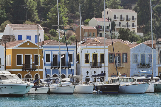 Kastellorizo harbour, Megisti Greece    