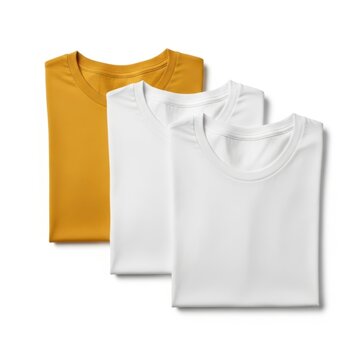 Isolated brown t-shirt with armhole detail