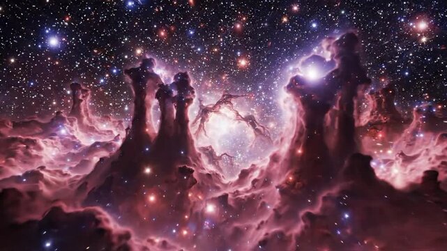 Space travel to the Eagle Nebula and space flight to s c VSRExport