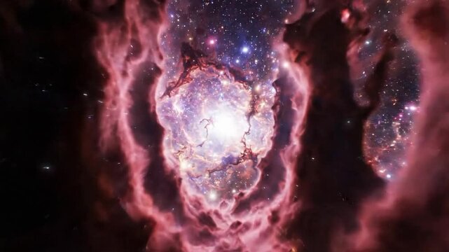 Space travel to The Eagle Nebula