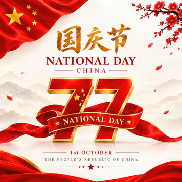 China National Day Celebration &ndash; October 1