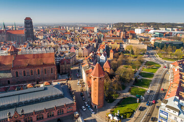 panorama miasta . Pomorskie © WojciechWojcik