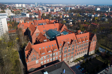 panorama miasta -Politechnika Gdanska. Pomorskie © WojciechWojcik