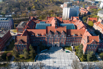 panorama miasta -Politechnika Gdanska. Pomorskie © WojciechWojcik