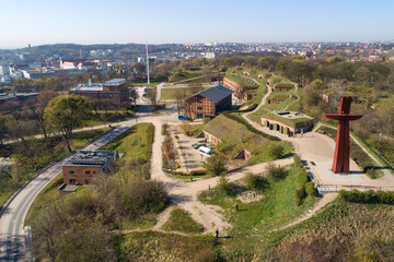 panorama miasta -Gora Gradowa. Pomorskie © WojciechWojcik