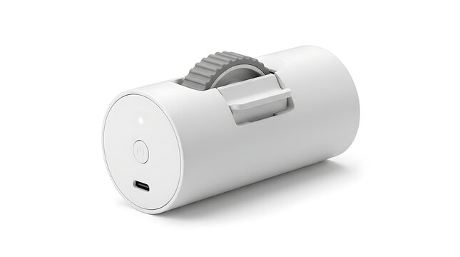 Modern smart wall plug with clamp mount