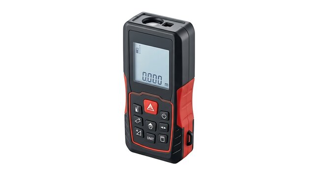 Laser distance meter measuring zero meters