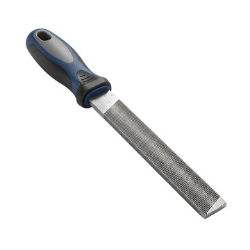 Black and silver handheld cheese grater isolated on transparent background