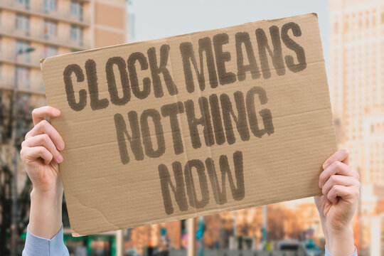 "Clock means nothing now" Time awareness and temporal sequencing severely impaired. TEMPORAL. TIME. SEQUENCING. DISORIENTATION. CHRONOLOGY.