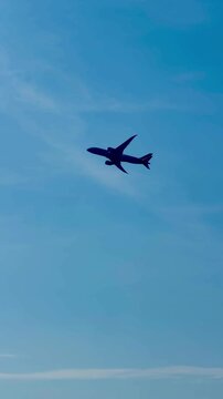 A jet aircraft takes off from Nice Airport, France.e.