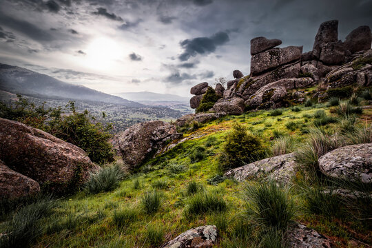 Rocas de granito