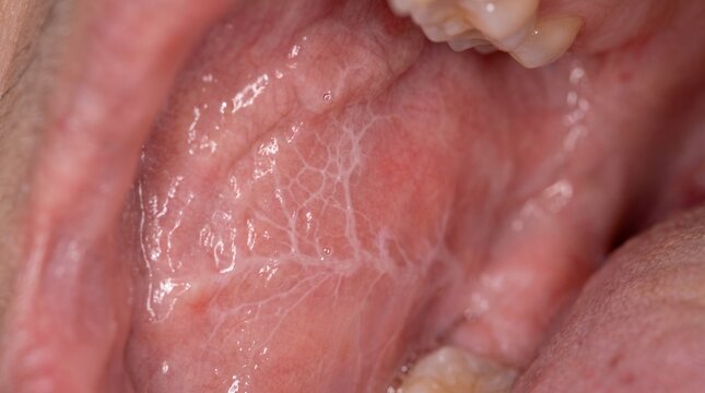 Gingivitis Around Teeth &ndash; Non-Graphic Dental Health Background