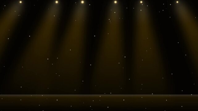 Animated Spotlight Stage Lighting Concert Event Spotlight Motion Graphic Motion Graphic Loop Featuring Modern Design Elements for Digital Media and Corporate Presentations