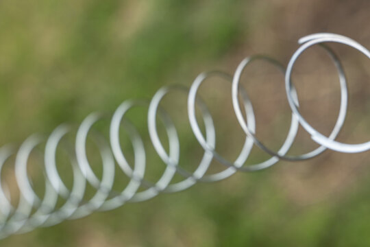 draht zaun strom tierhaltung spiral
