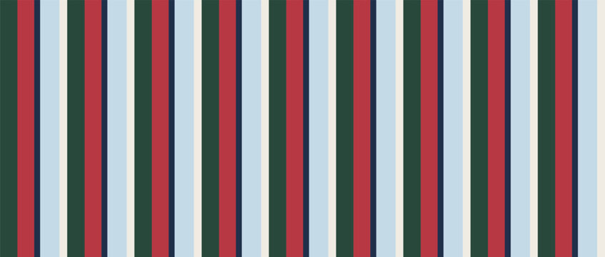 Stripe cane background. Red, green and pink diagonal stripes, vector seamless pattern, Candy cane holiday bg