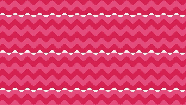 Motif de fond d'ondes psych&eacute;d&eacute;lique vectoriel magenta sans couture