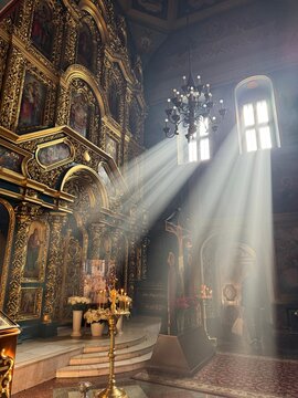 interior of the church