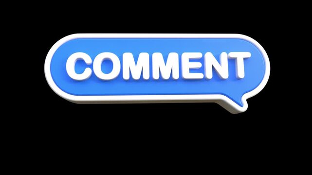 Comment Bubble Animation