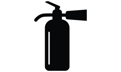 Obraz premium Fire Extinguisher Vector Icon