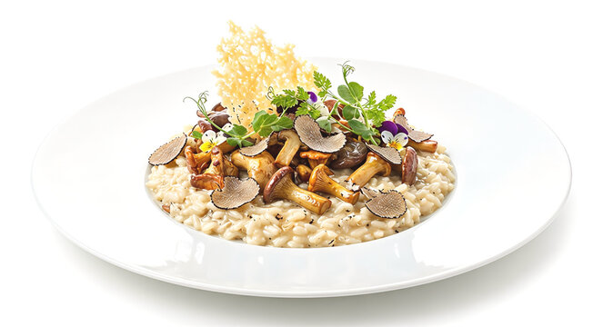 risotto with mushrooms