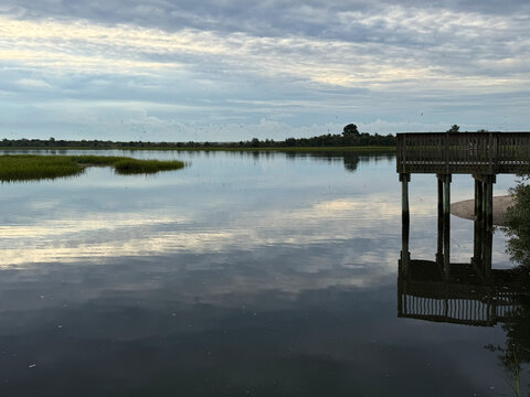 SC LR Pier Terminus and Reflection 2026