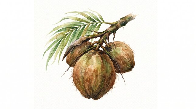 coconut water color design