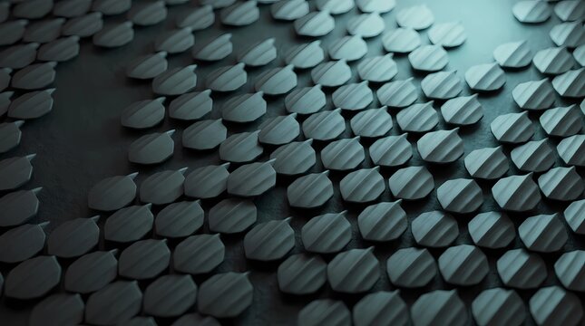 Biomimetic sharkskin drag reduction surface structure with micro denticle scale pattern