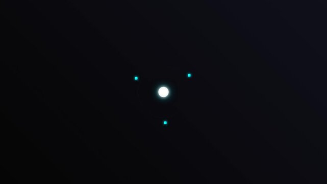 Minimalist abstract vector design element