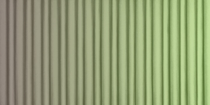 Abstract green vertical stripes pattern with gradient lighting vertical lines textured background ribbed texture geometric pattern linear light green line texture surface