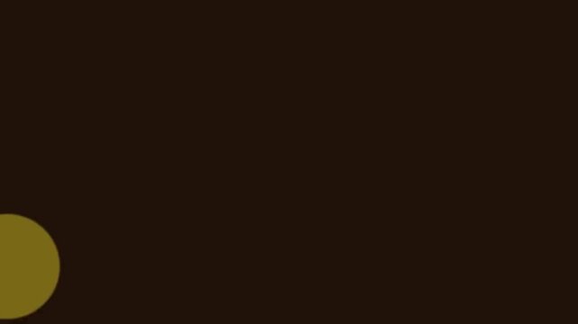 Dark Background Scene with Subtle Golden Circle in Corner