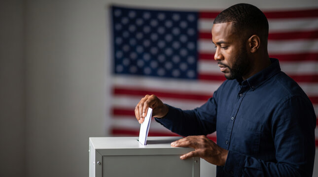 USA election midterm 2026 ballot casting. Us America democracy politic government. campaign vote polling ballot, patriotic citizen choice decision