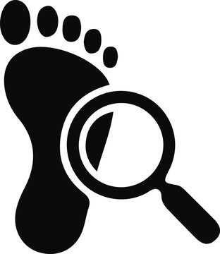 Diabetic Foot Exam Podiatry Medical Icon Vector