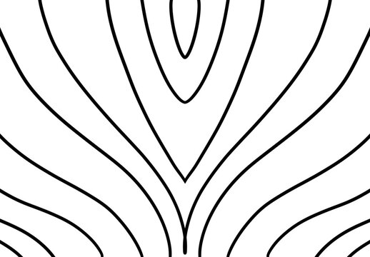 Fun line doodle seamless pattern.  Simple childish scribble