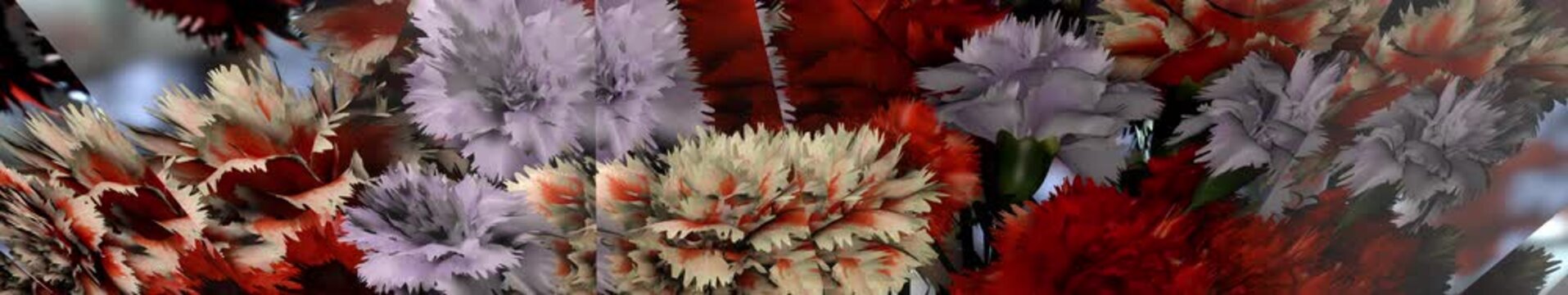 Ultra Wide HD Bouquet Flowers Reflex 06
