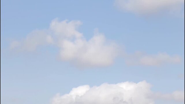 Landscape of the sky with some clouds