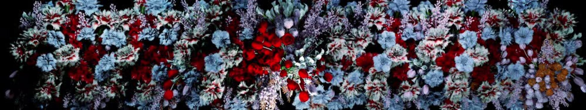 Ultra Wide HD Bouquet Flowers Roll 02