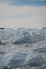 Massive Sculpted Iceberg in Ilulissat Icefjord Greenland © rene_dra