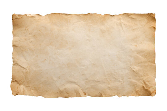 Large aged parchment sheet with worn edges