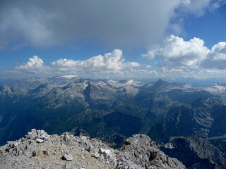 Obraz premium Watzmann mountain in summertime, Bavaria, Germany