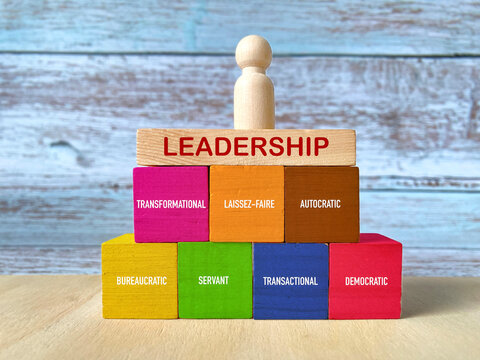 Leadership Styles and Management Approaches Concept